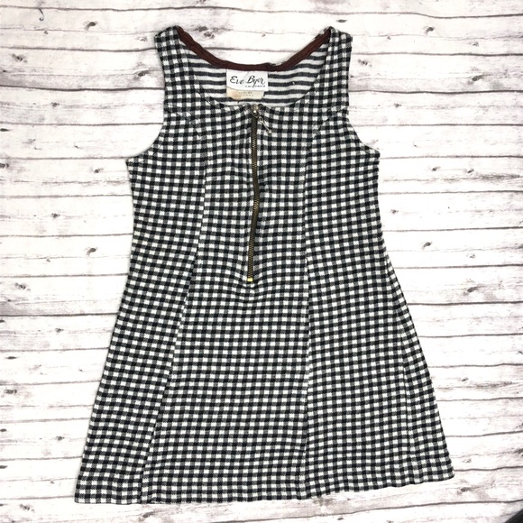 Vintage Other - EVE BYER Vintage Black White Gingham Dress